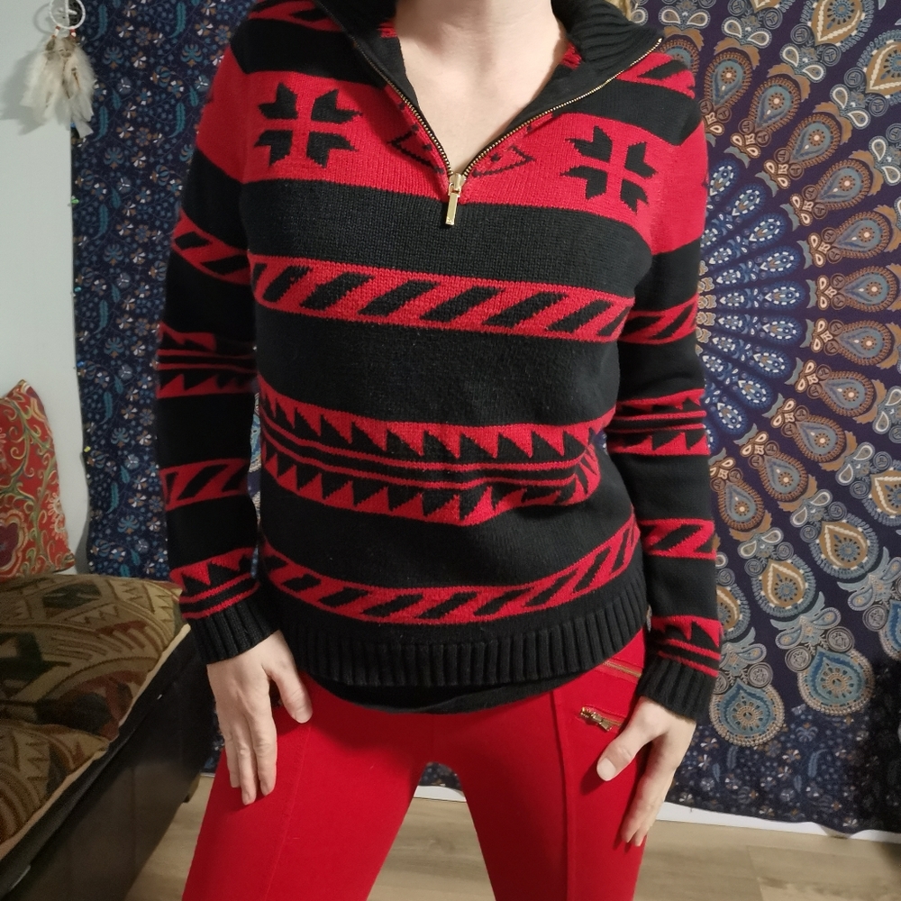 Vintage Chaps Pull Over Sweater